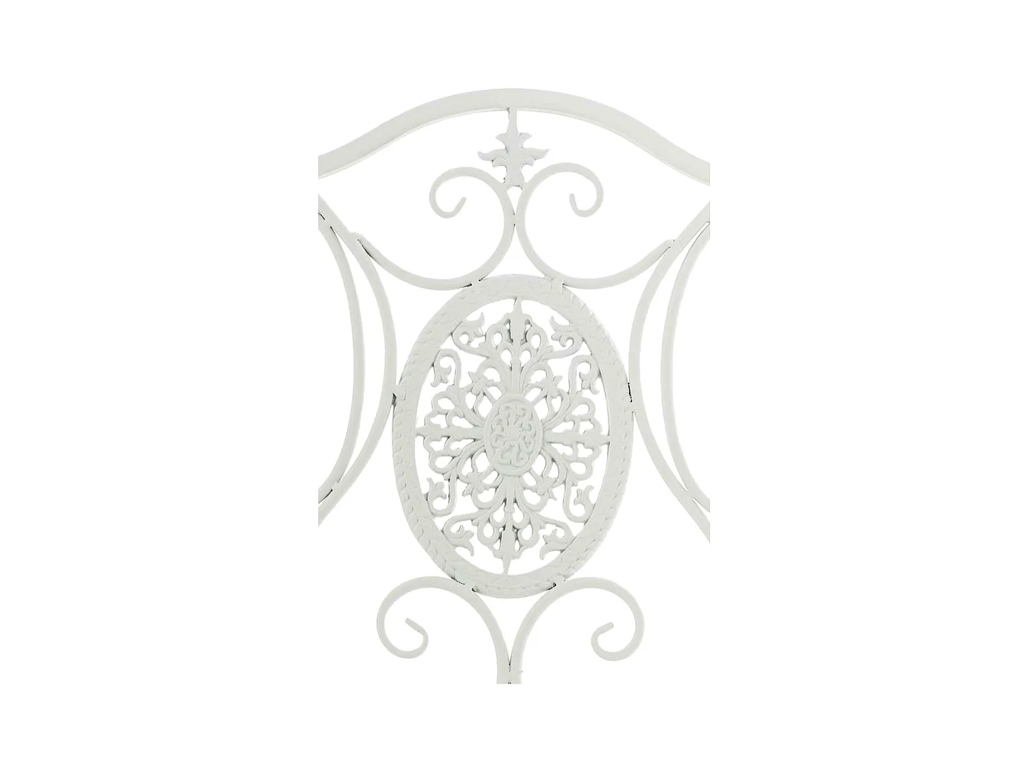 Gartenstuhl - Metall - weiß - Sibell