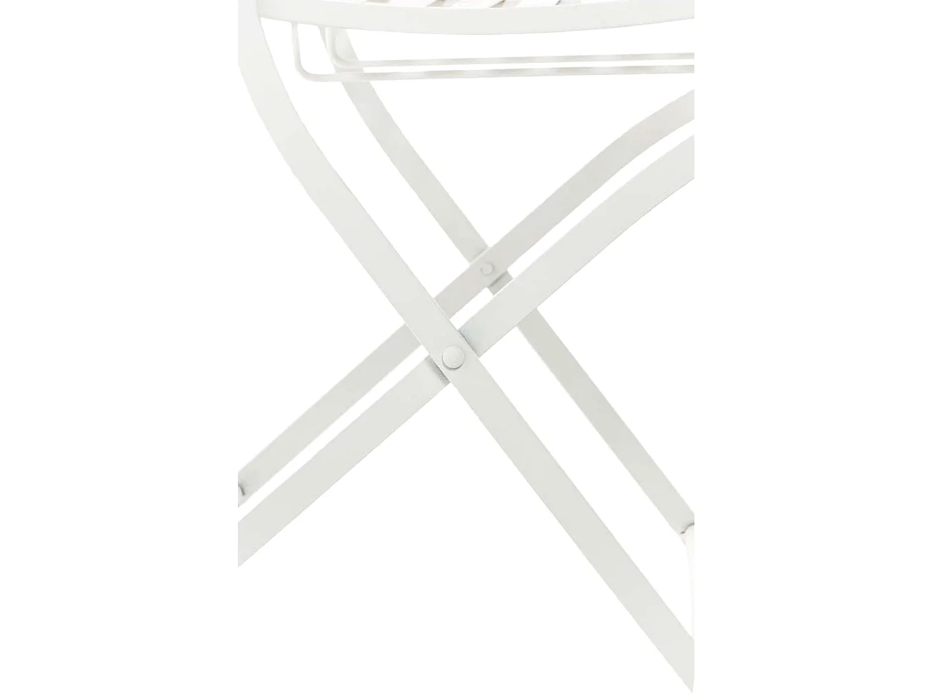 Chaises de jardin - Métal - Blanc - Sibell