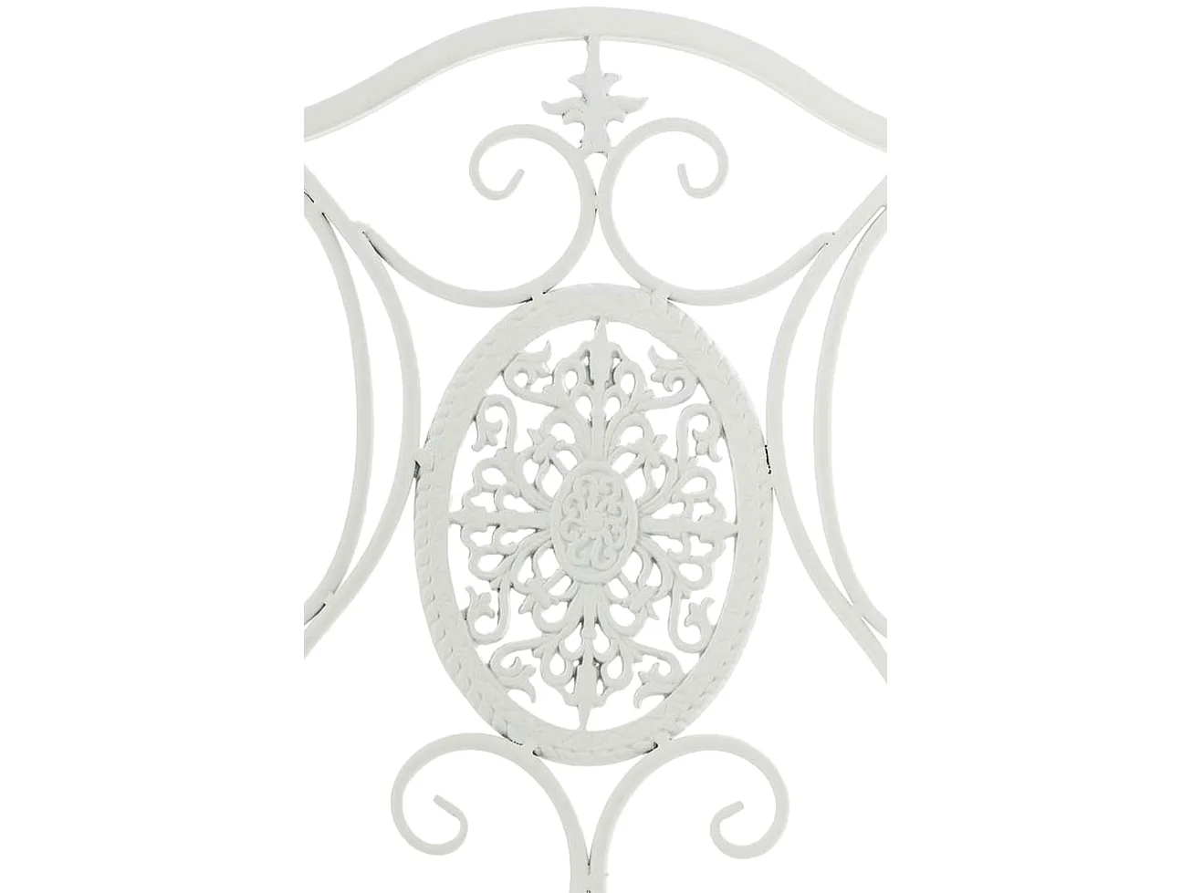 Chaises de jardin - Métal - Blanc - Sibell