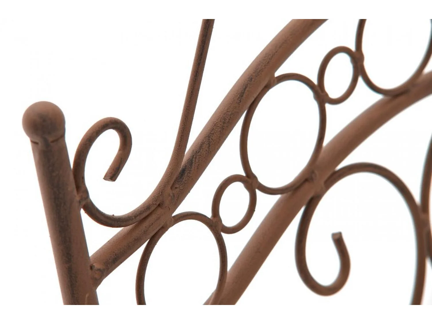 Chaises de jardin - Métal & Fer galvanisé - Marron antique - Indra