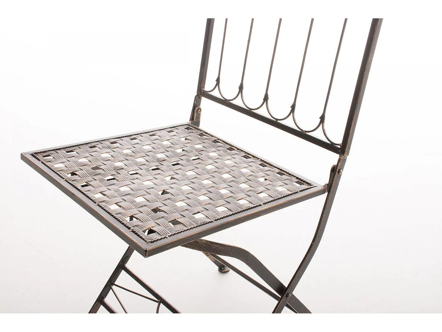 Tuinstoel - Metaal - bronzen - Asina