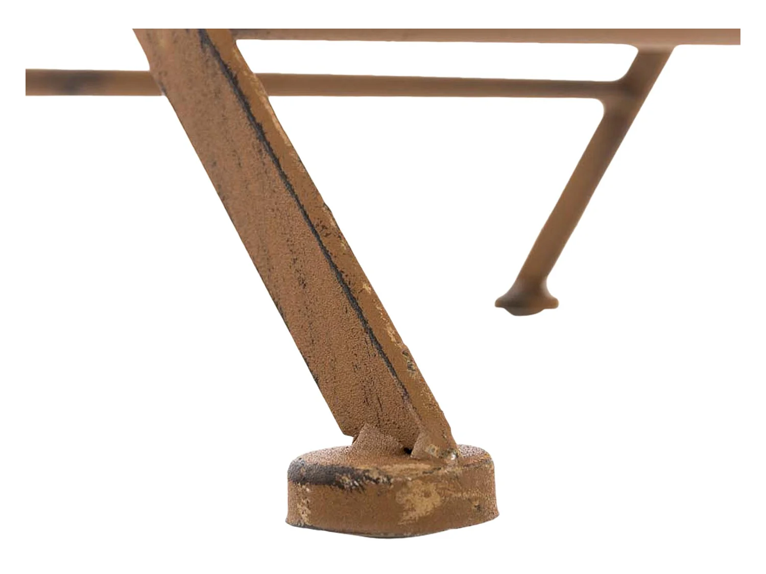 Gartenstuhl - Metall - antik braun - Sibell