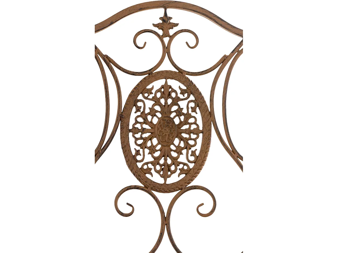 Chaises de jardin - Métal - Marron antique - Sibell