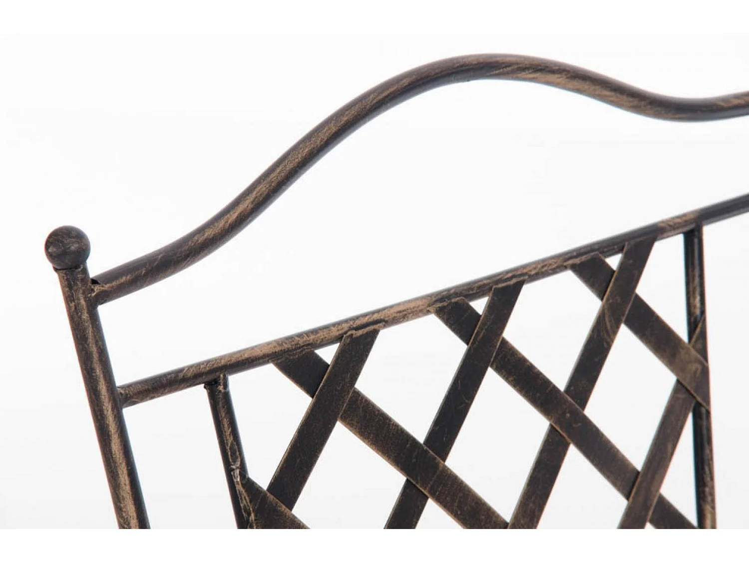 Chaises de jardin - Métal & Fer galvanisé - Bronze - Adara