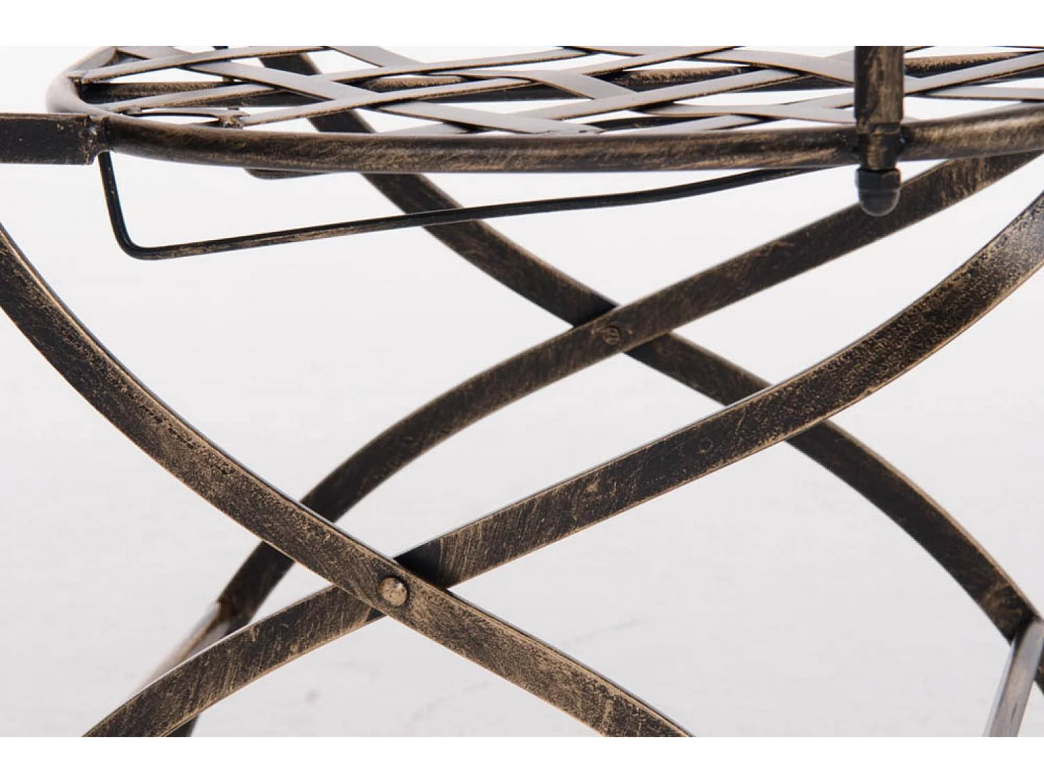 Chaises de jardin - Métal & Fer galvanisé - Bronze - Adara