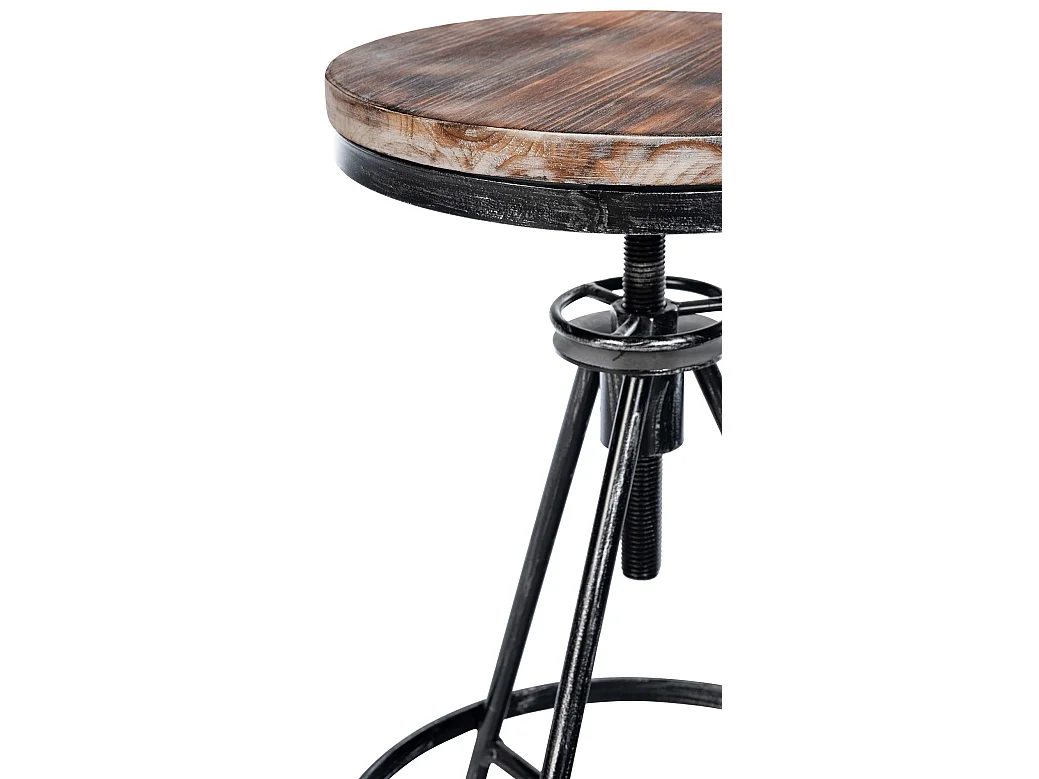 Barhocker - Metall - silber - Karla