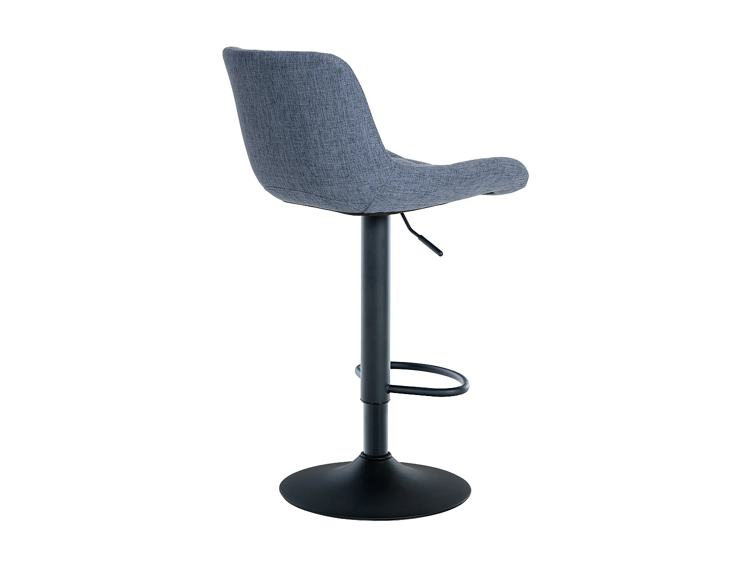 Tabouret de bar - Tissu - Bleu - Tover