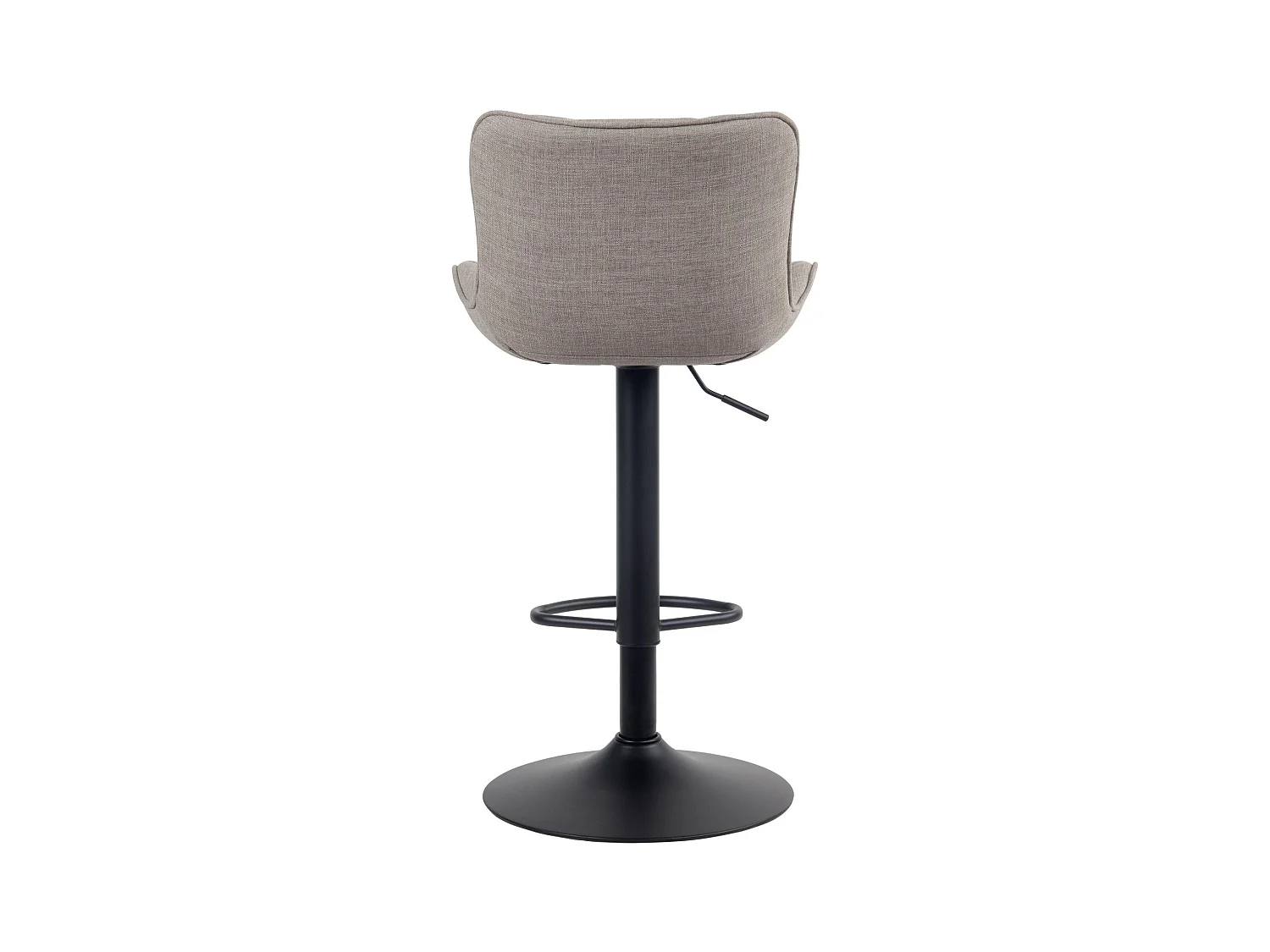 Lot de 2  Tabouret de bar - Tissu - Taupe - Linus