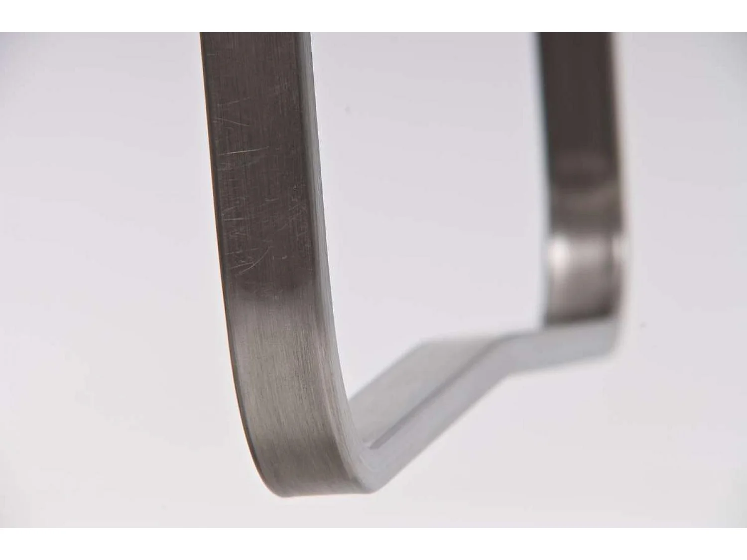 Tabouret de bar - Similicuir & Acier inoxydable - Noir - Panama