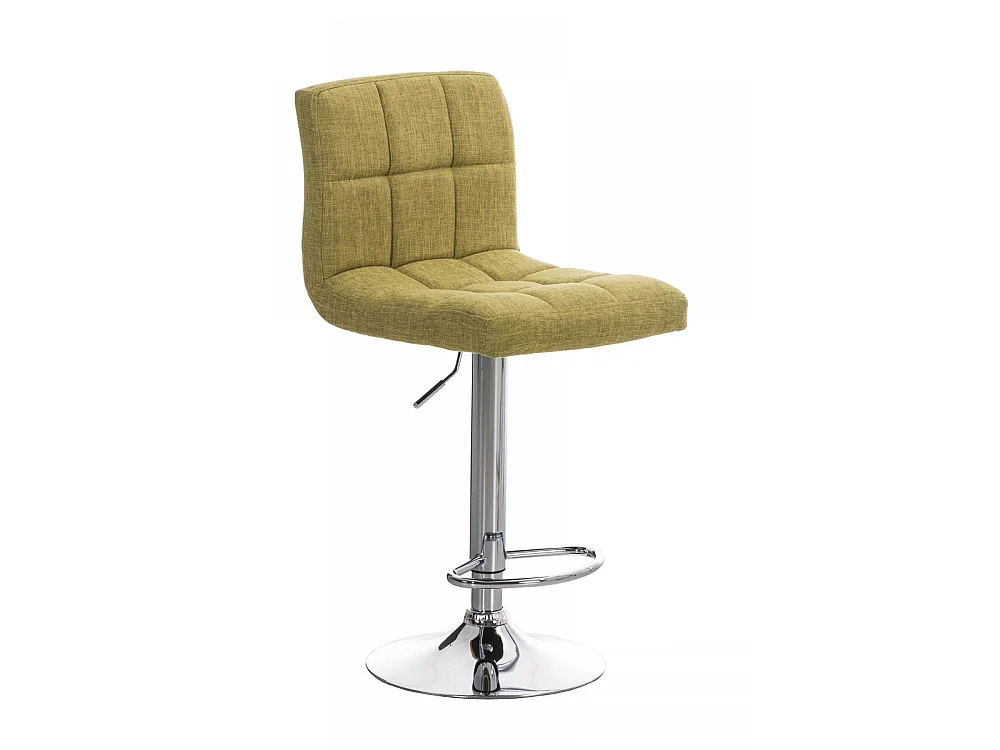 Taburete de bar - Tela - Verde claro - Peru