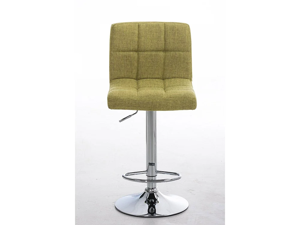 Taburete de bar - Tela - Verde claro - Peru