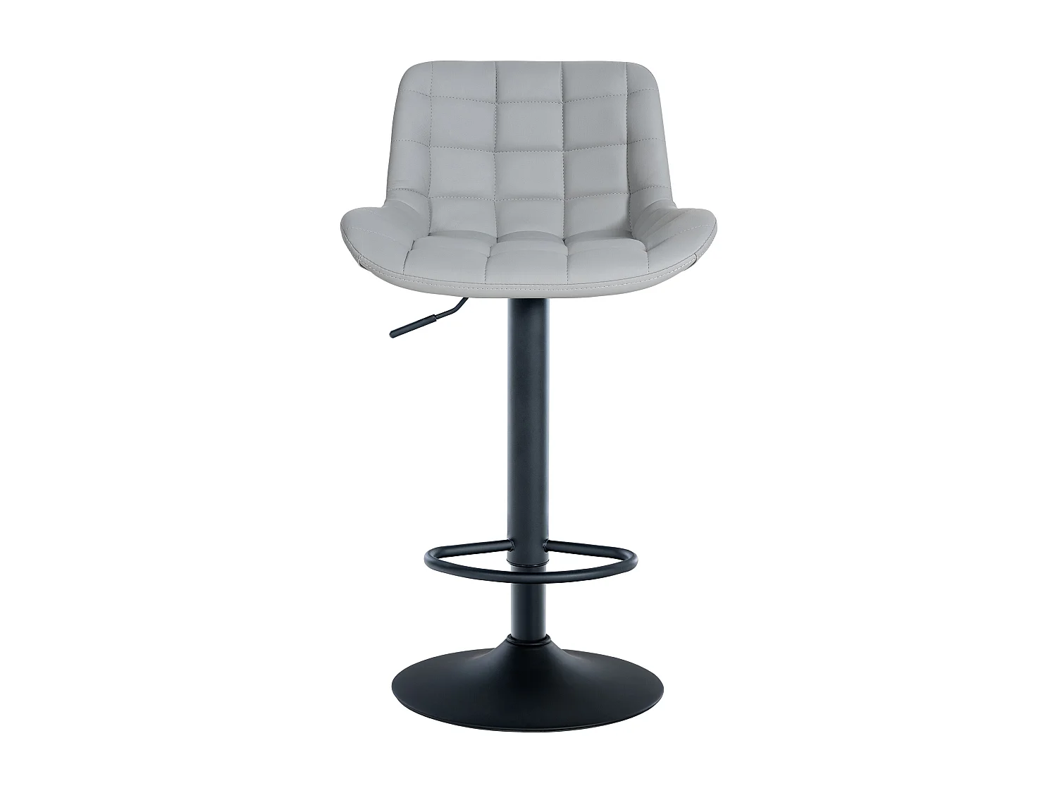 Barkruk - Kunstleer - grijs - Tover