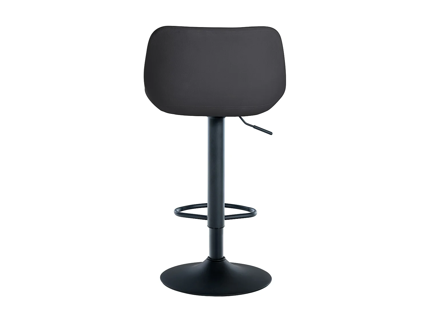 Tabouret de bar - Velours - Noir - Loft