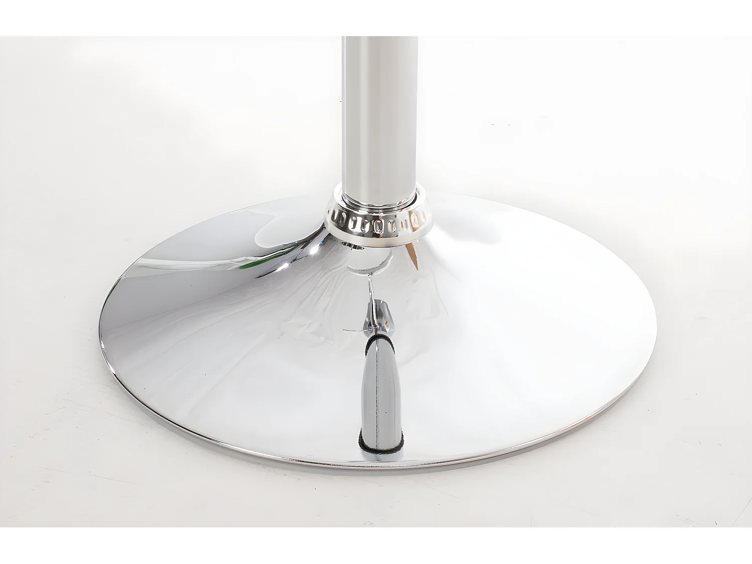 Tabouret de bar - Tissu & Métal - Noir - Dublin