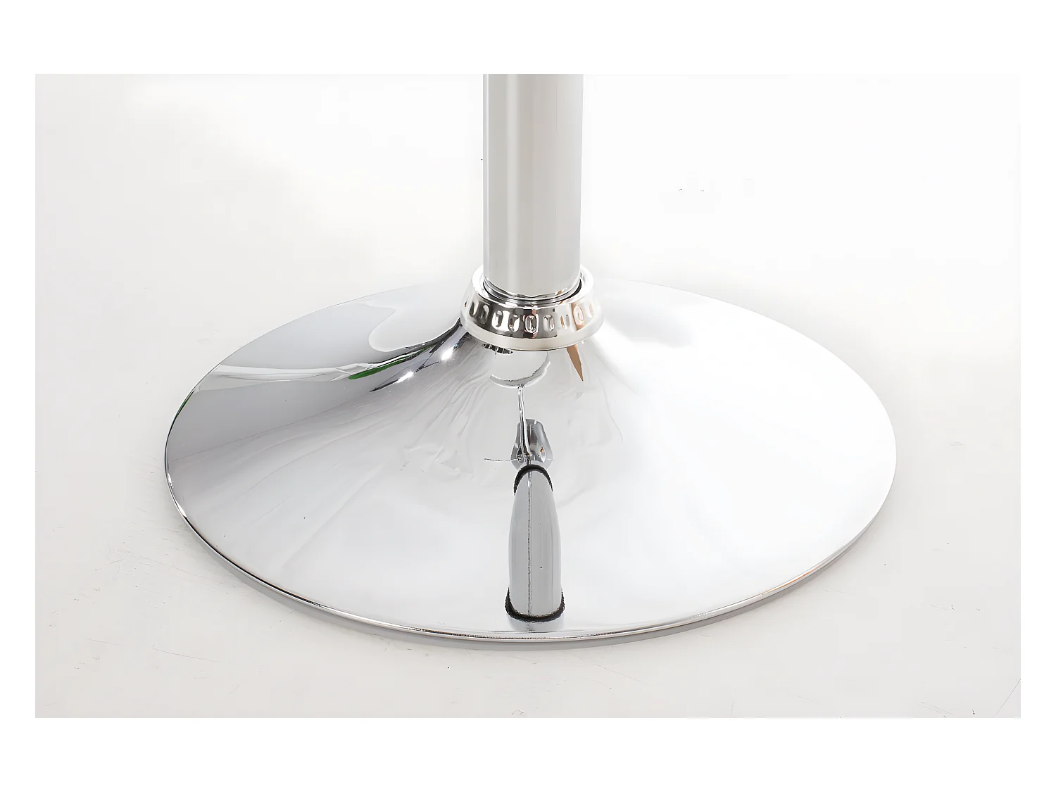 Tabouret de bar - Tissu & Métal - Noir - Dublin