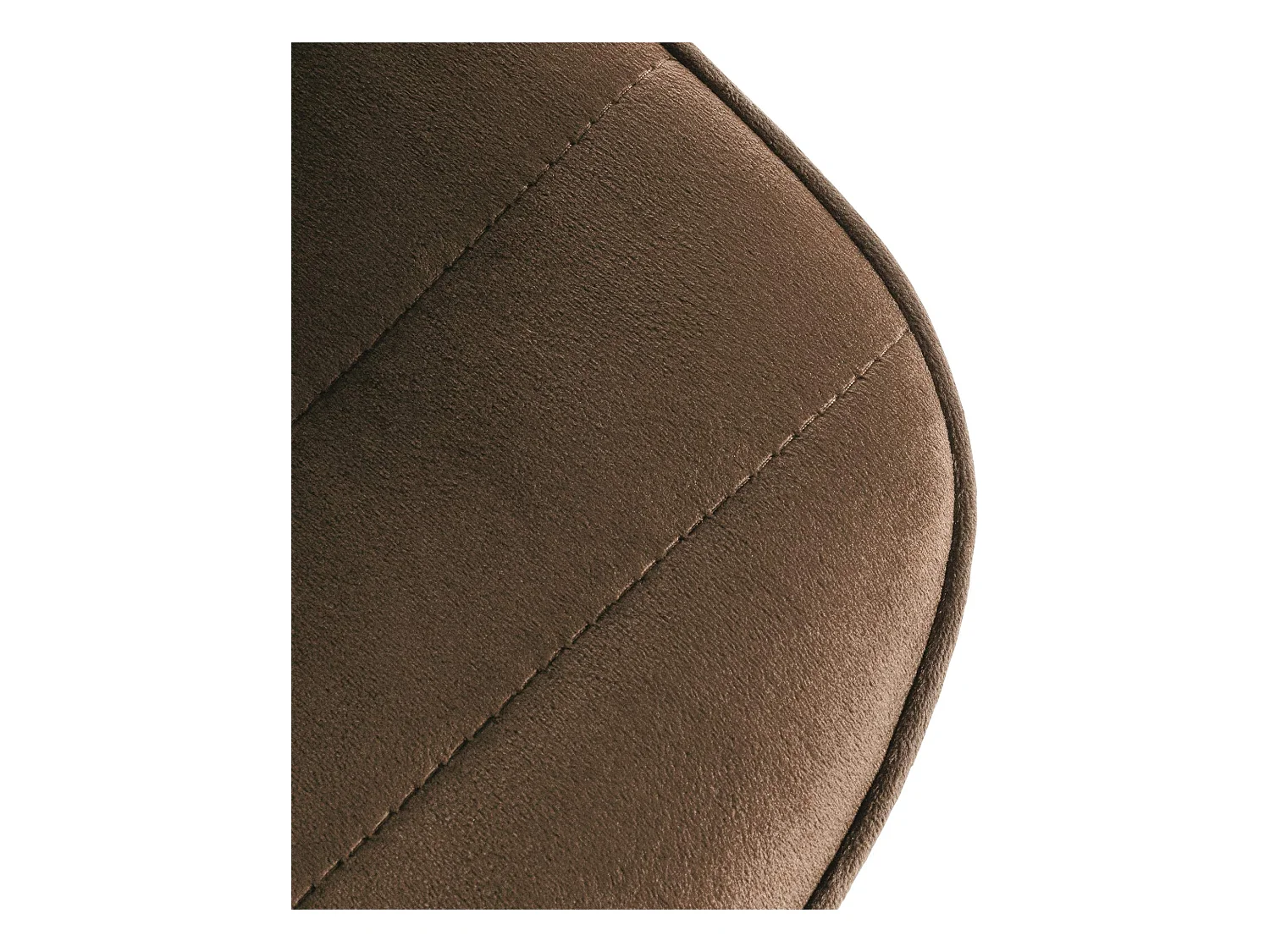 Barhocker - Samt & Metall - braun - Lex