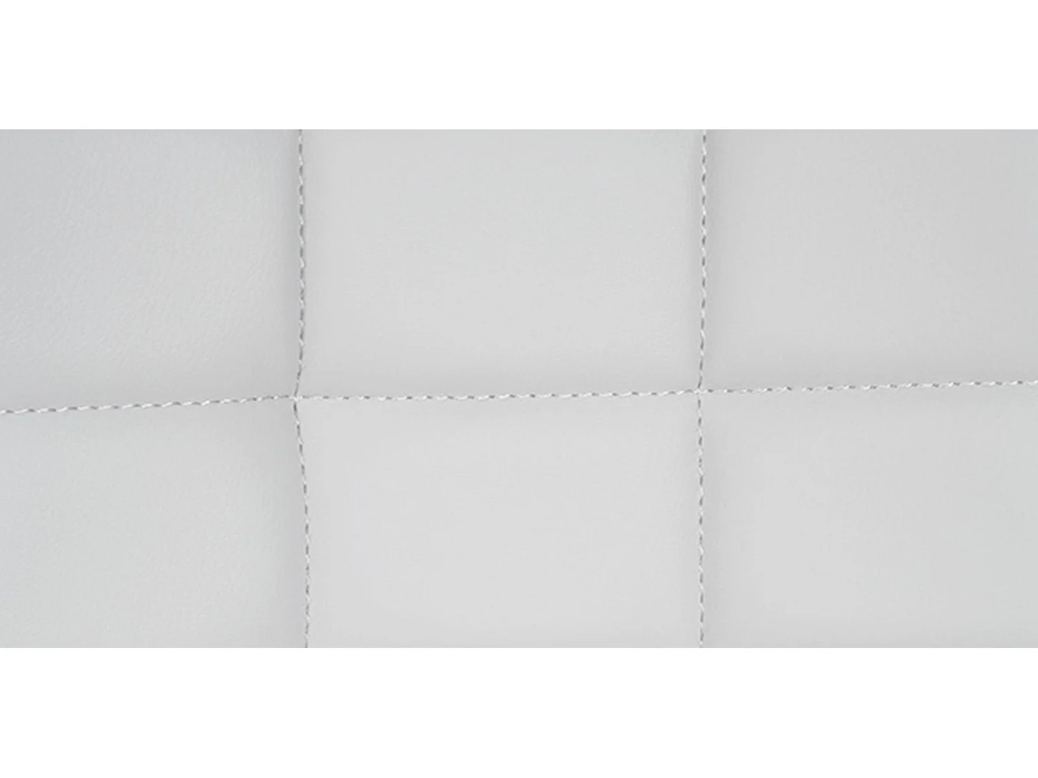 2er Set Barhocker - Kunstleder - weiß - Tover