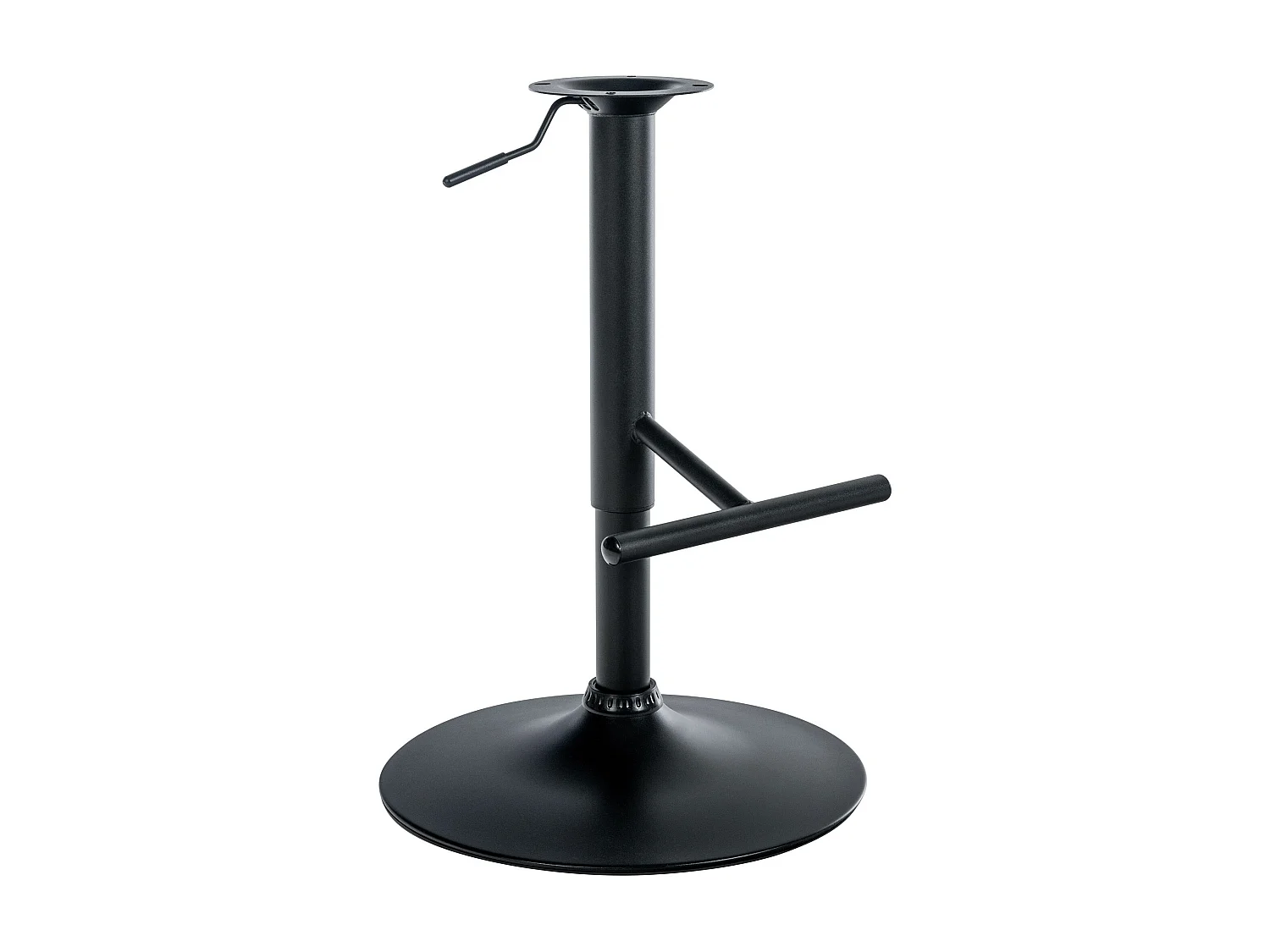 Tabourets de bar - Métal & Métal - Noir - Ersatz T Gestell für Barhocker