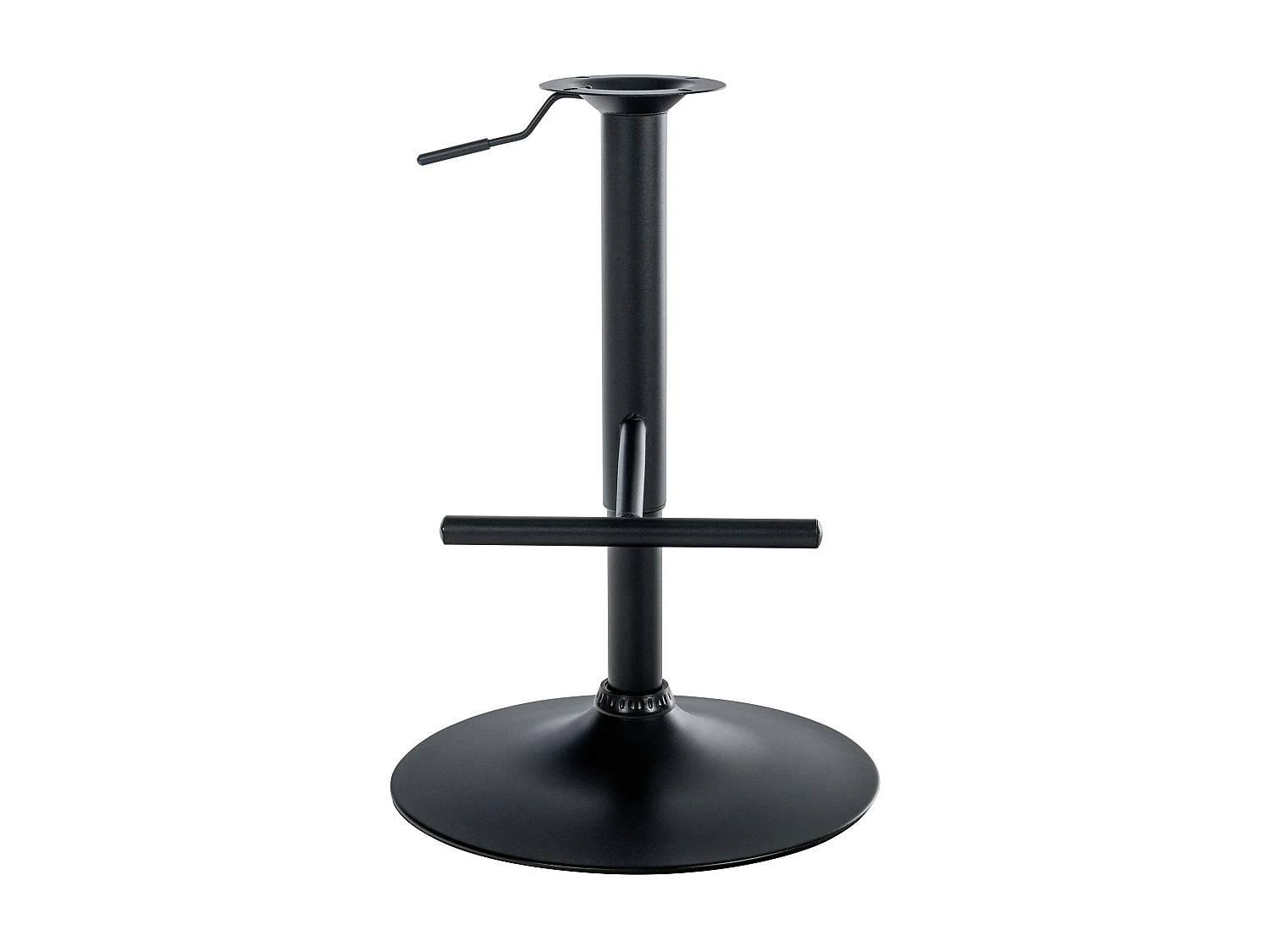 Tabourets de bar - Métal & Métal - Noir - Ersatz T Gestell für Barhocker