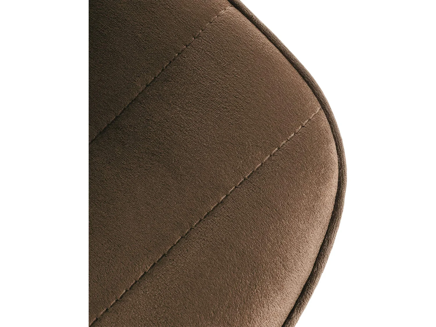 Barhocker - Samt & Metall - braun - Lex