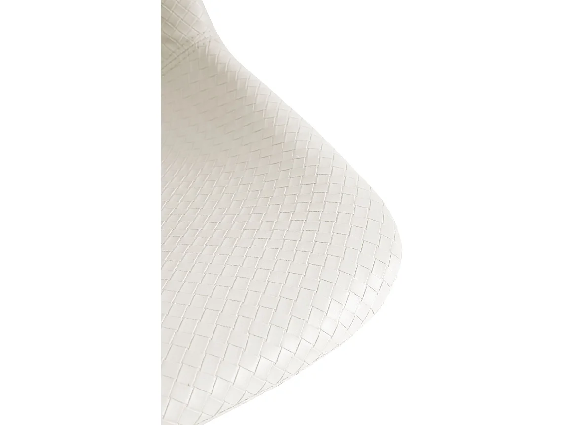 Lot de 2  Tabouret de bar - Similicuir - Crème - Loft