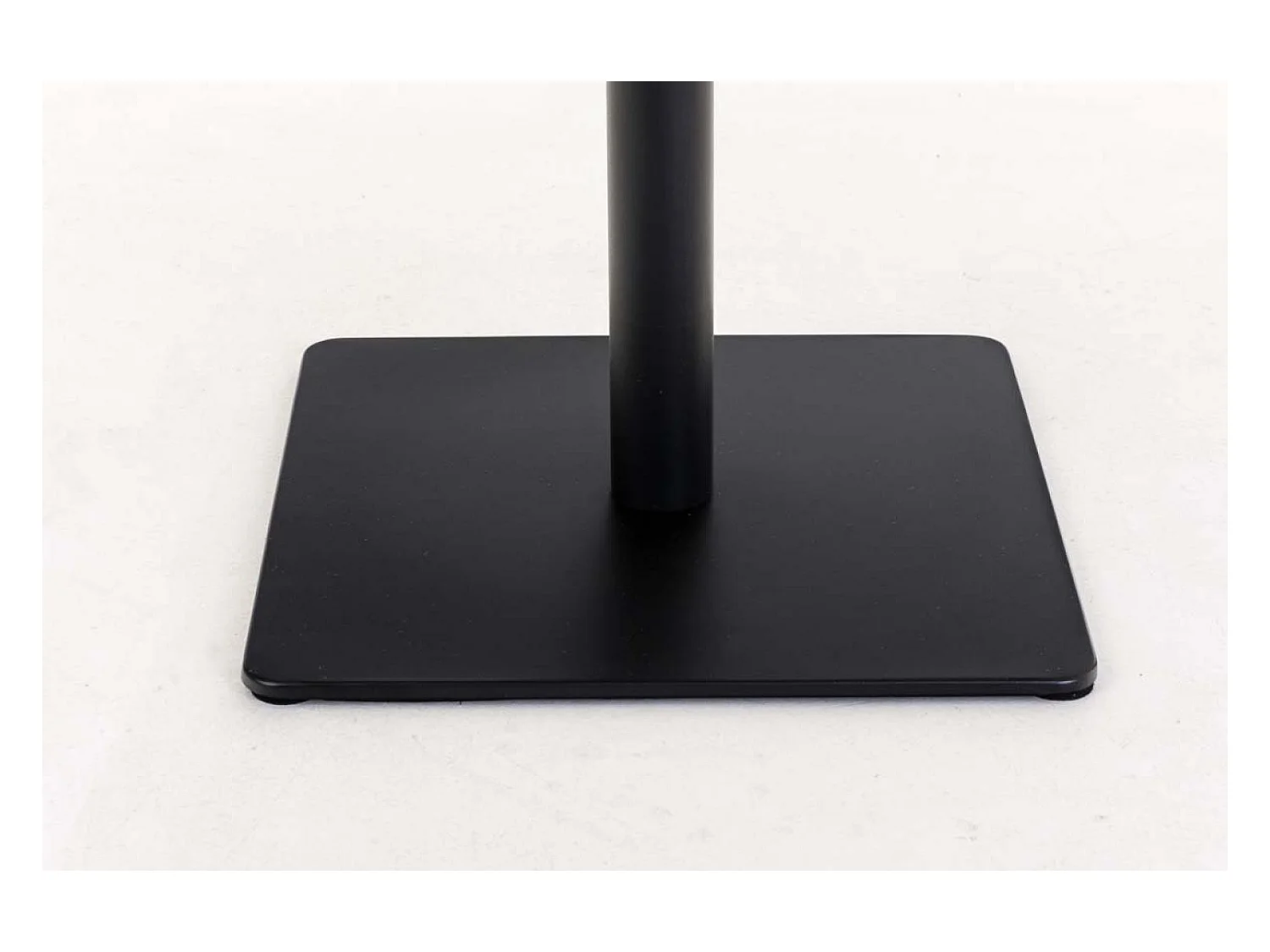 Tabouret de bar - Tissu & Noir - Gris foncé - Panama