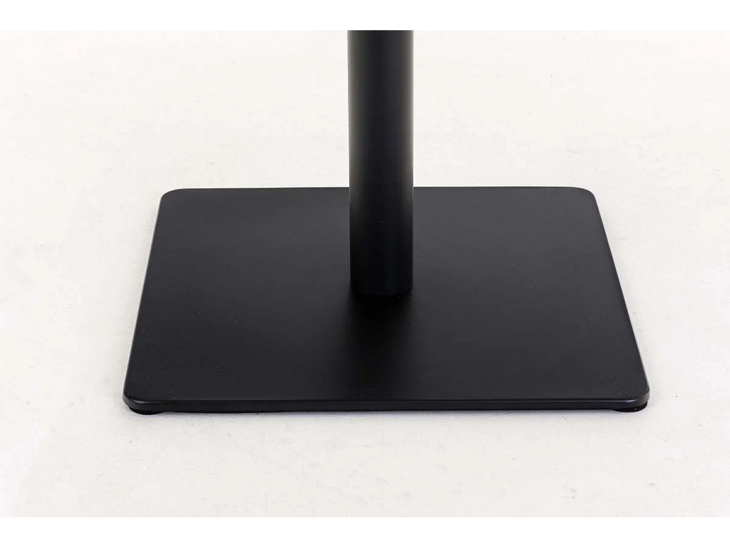Tabouret de bar - Tissu & Noir - Gris foncé - Panama