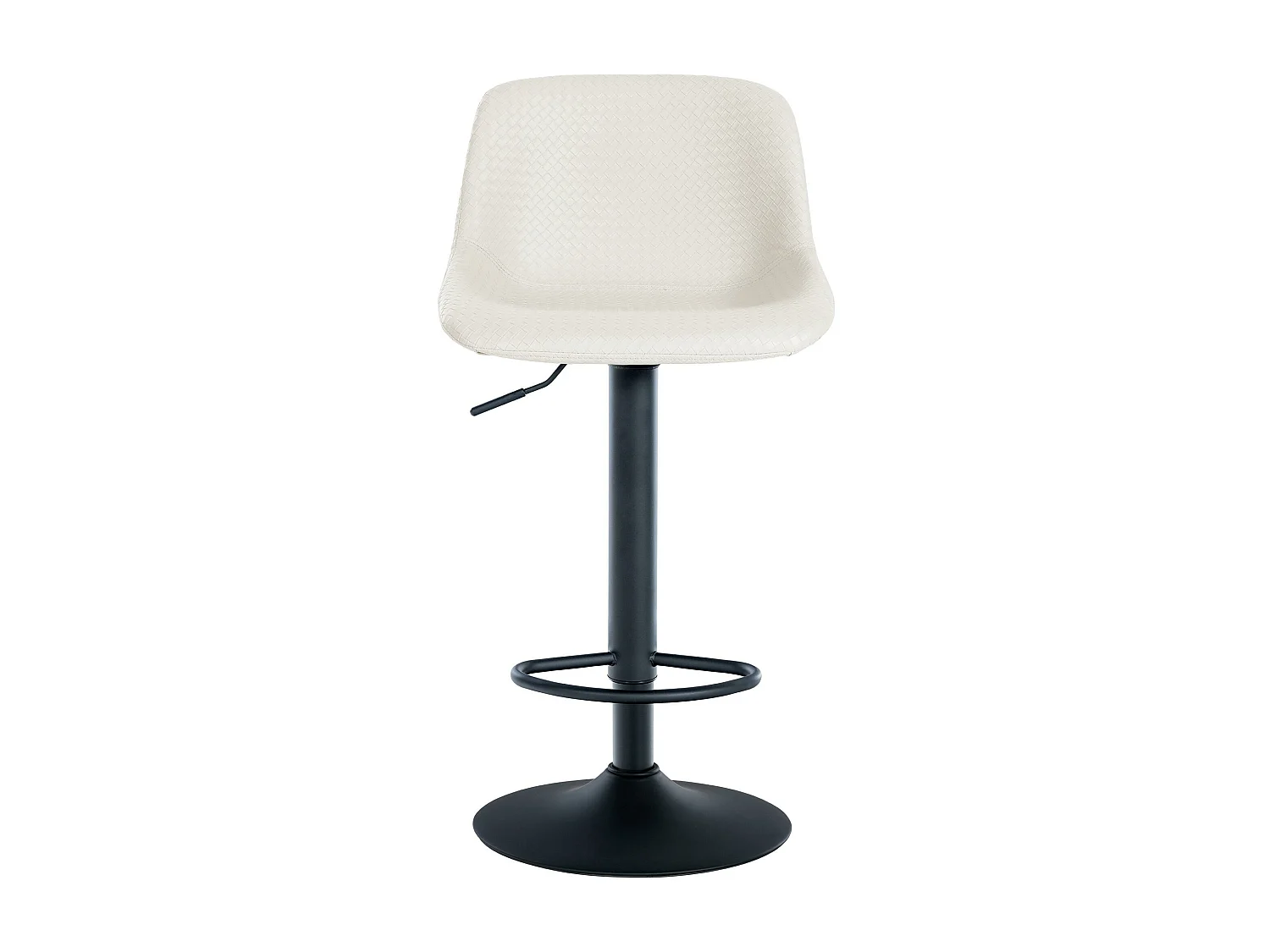 Tabouret de bar - Similicuir - Crème - Loft