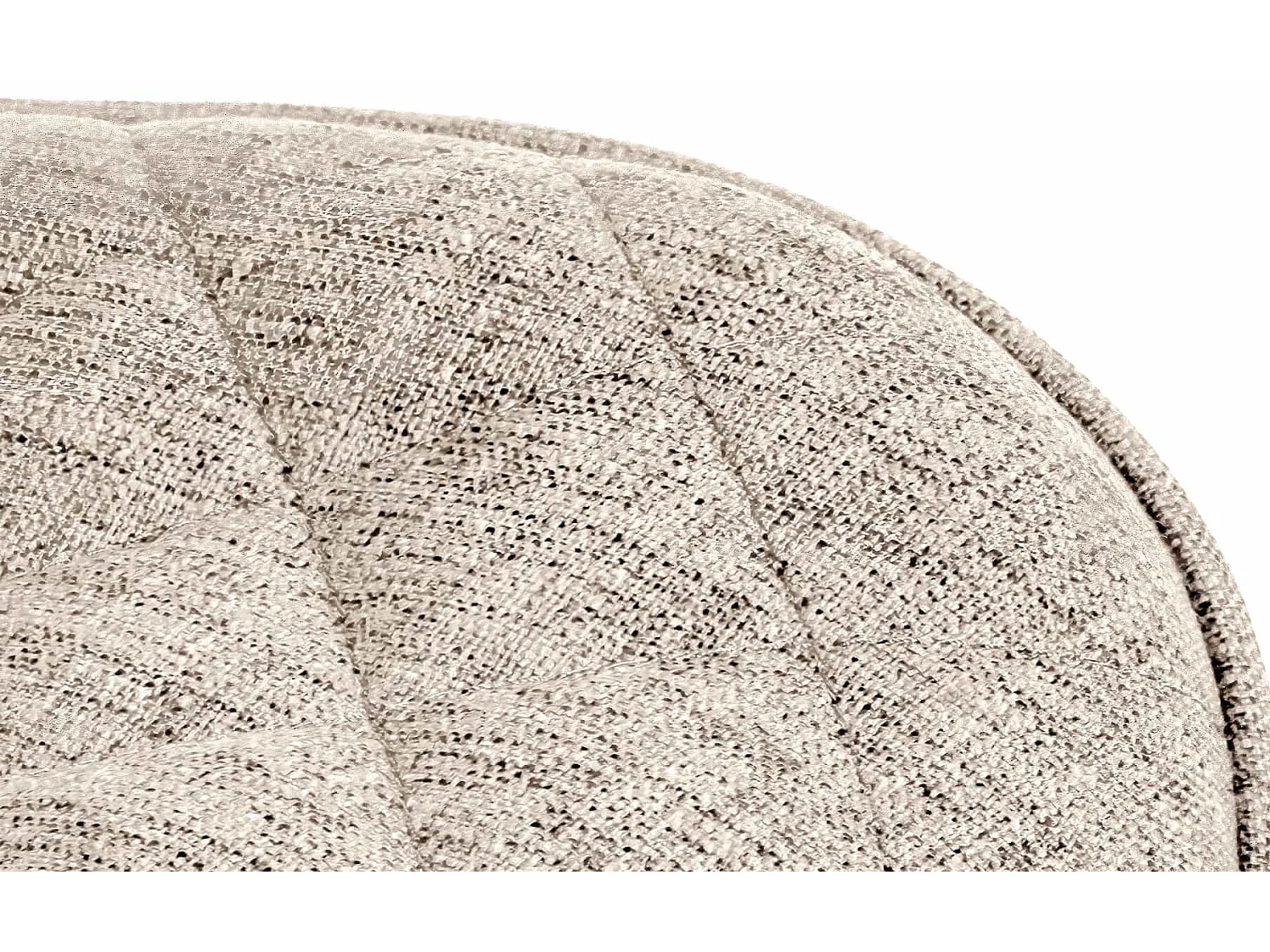 Lot de 2  Tabouret de bar - Tissu - Taupe - Minosa