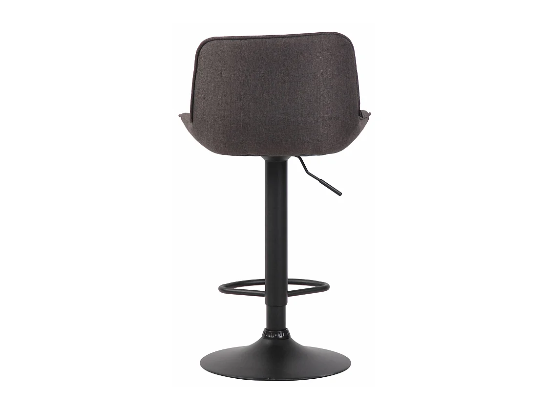 Set van 2 Barkruk - Stof & Metaal - donkergrijs - Lentini