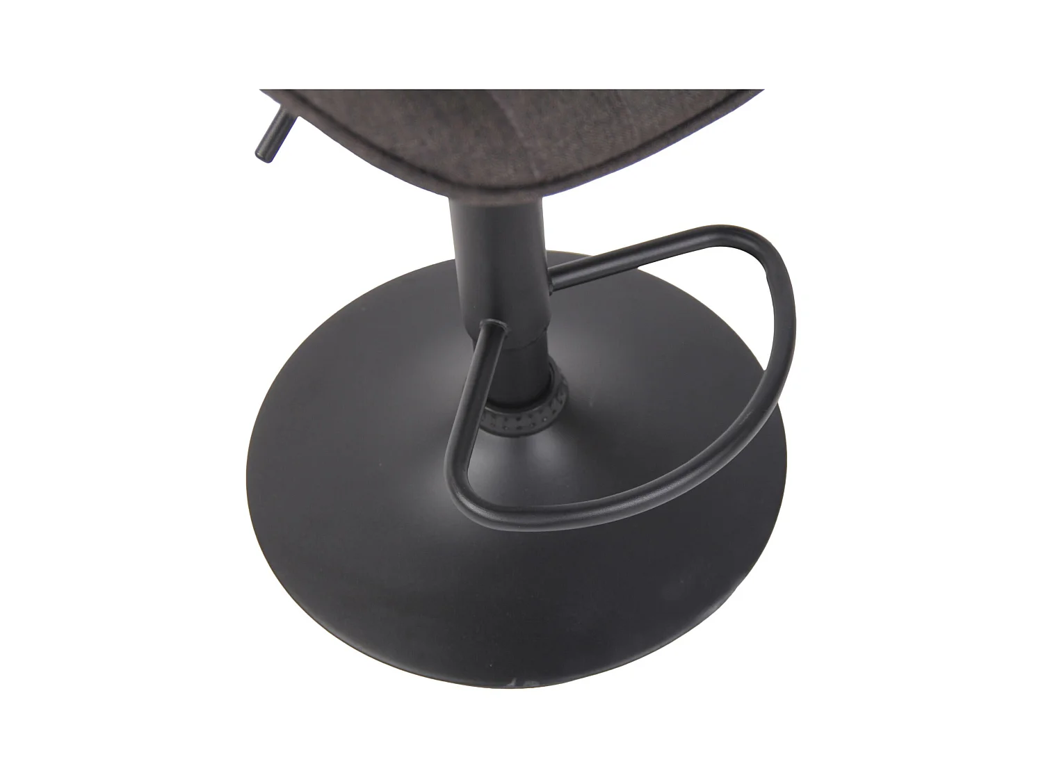 Set van 2 Barkruk - Stof & Metaal - donkergrijs - Lentini