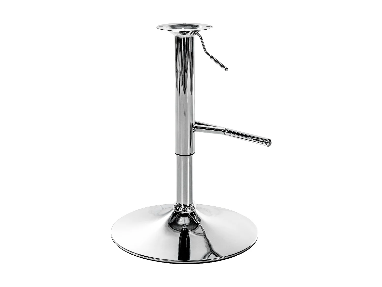 Tabourets de bar - Métal & Métal - Chrome - Ersatz T Gestell für Barhocker