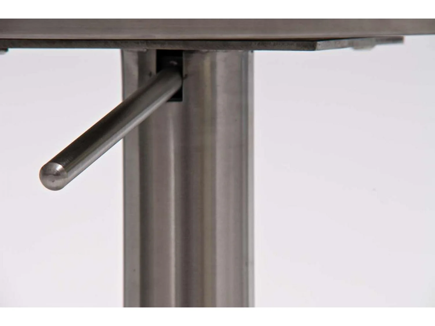 Tabouret de bar - Similicuir & Acier inoxydable - Gris - Panama