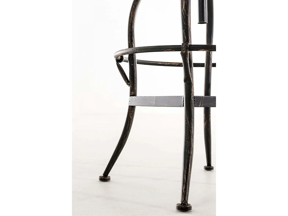 Taburete de bar - Metal & Metal - Bronce - Strong