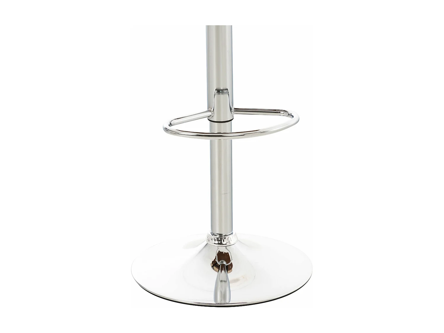 2er Set Barhocker - Kunstleder & antik-hell - walnuss/creme - Sarnia