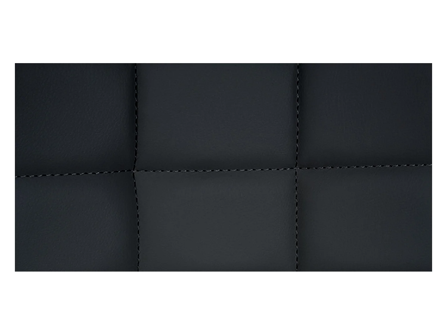 Barhocker - Kunstleder - schwarz - Tover