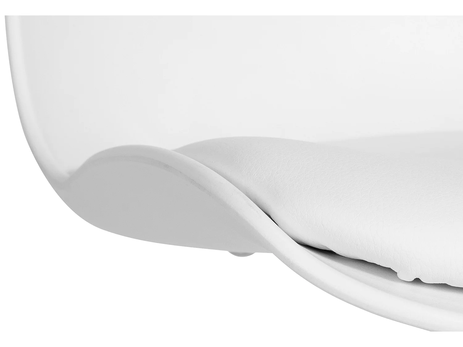 Tabouret de bar - Similicuir & Blanc - Blanc - Almada