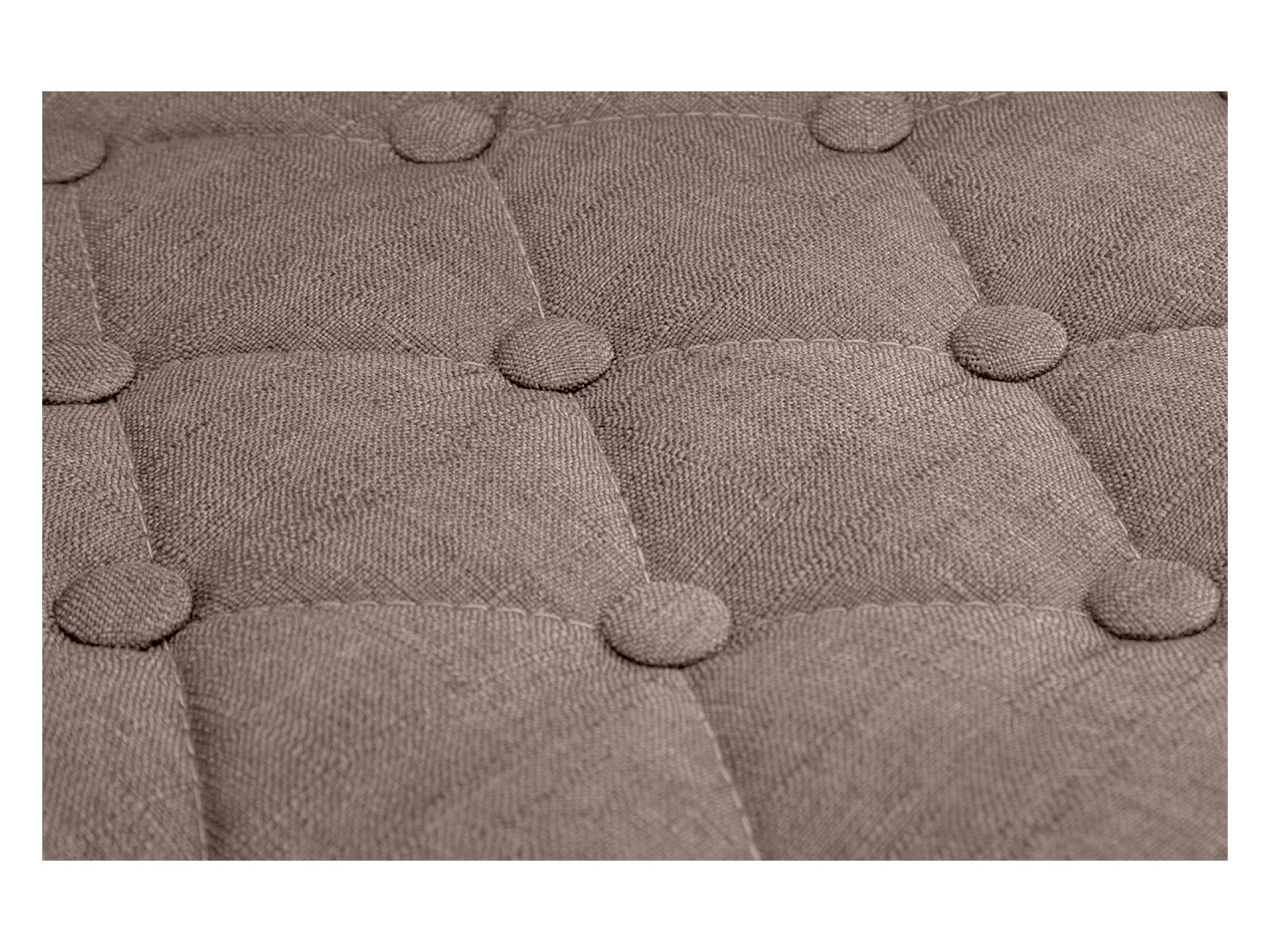 2er Set Barhocker - Stoff & Metall in Chromoptik - taupe - Dublin