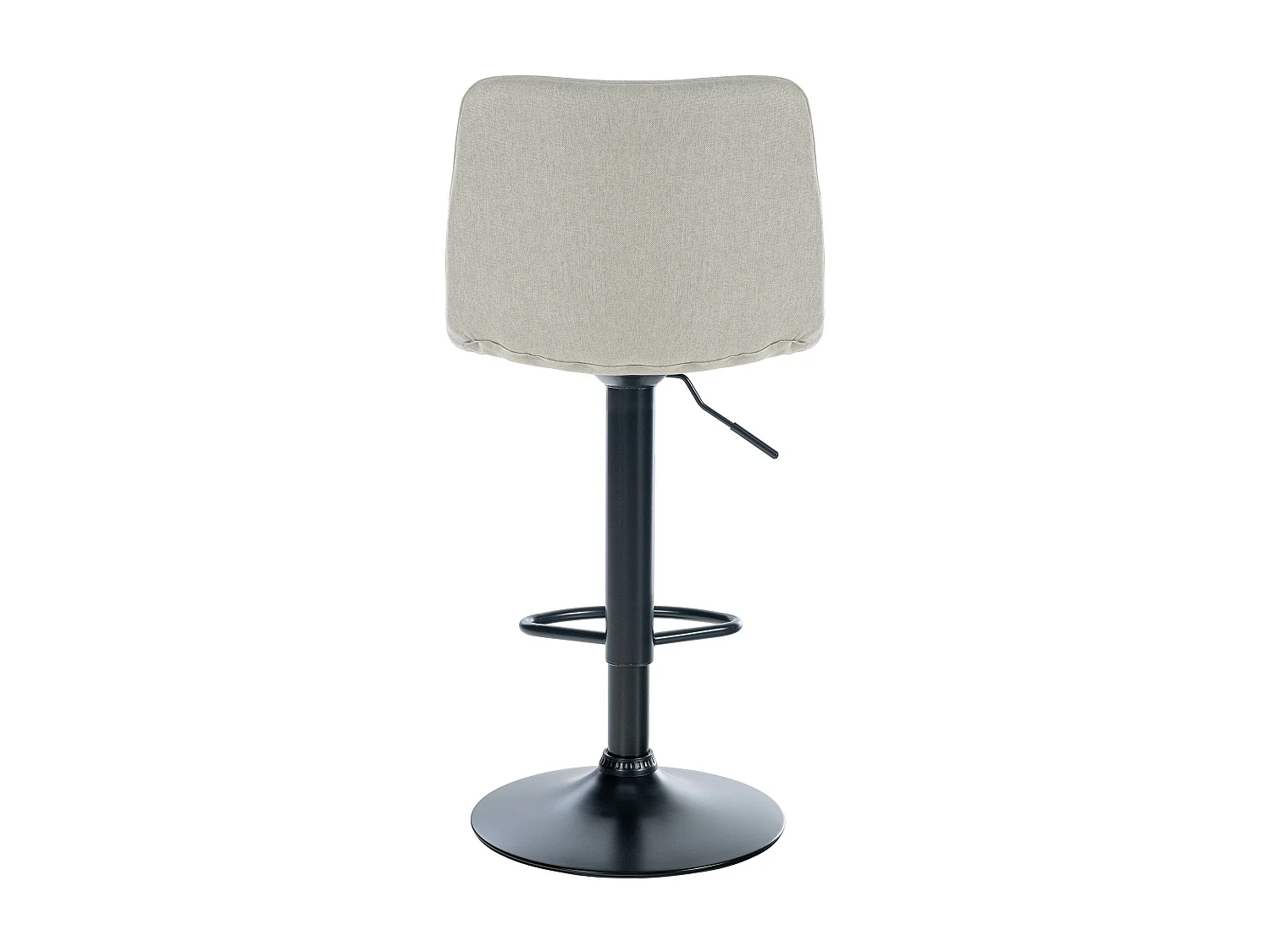 Barhocker - Stoff & Metall - creme - Lex