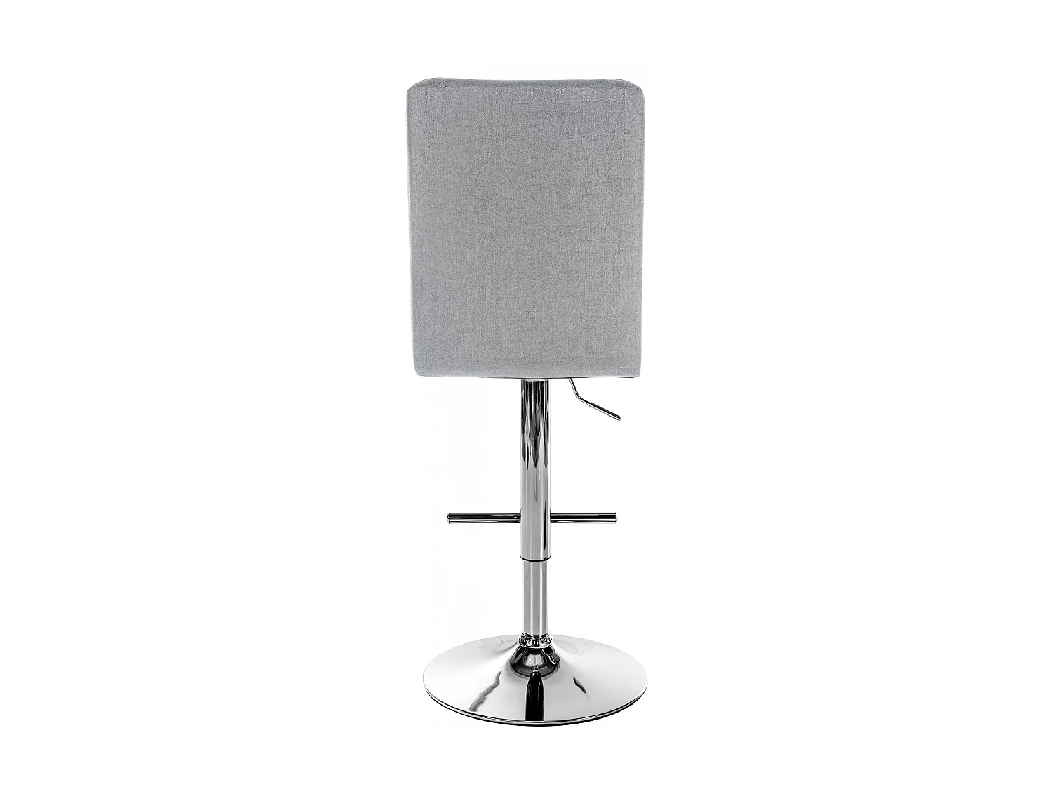 Tabourets de bar - Tissu & Métal - Gris clair - Peking V2