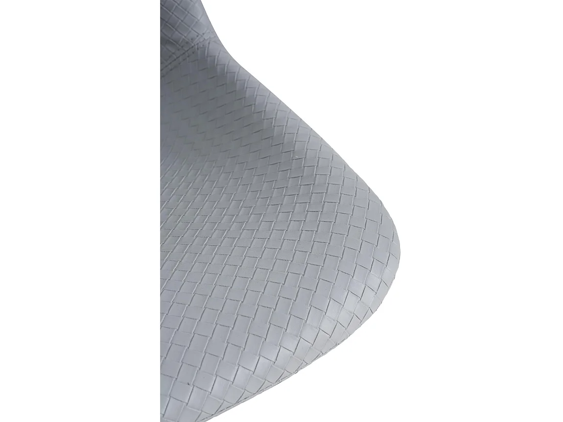 Lot de 2  Tabouret de bar - Similicuir - Gris - Loft