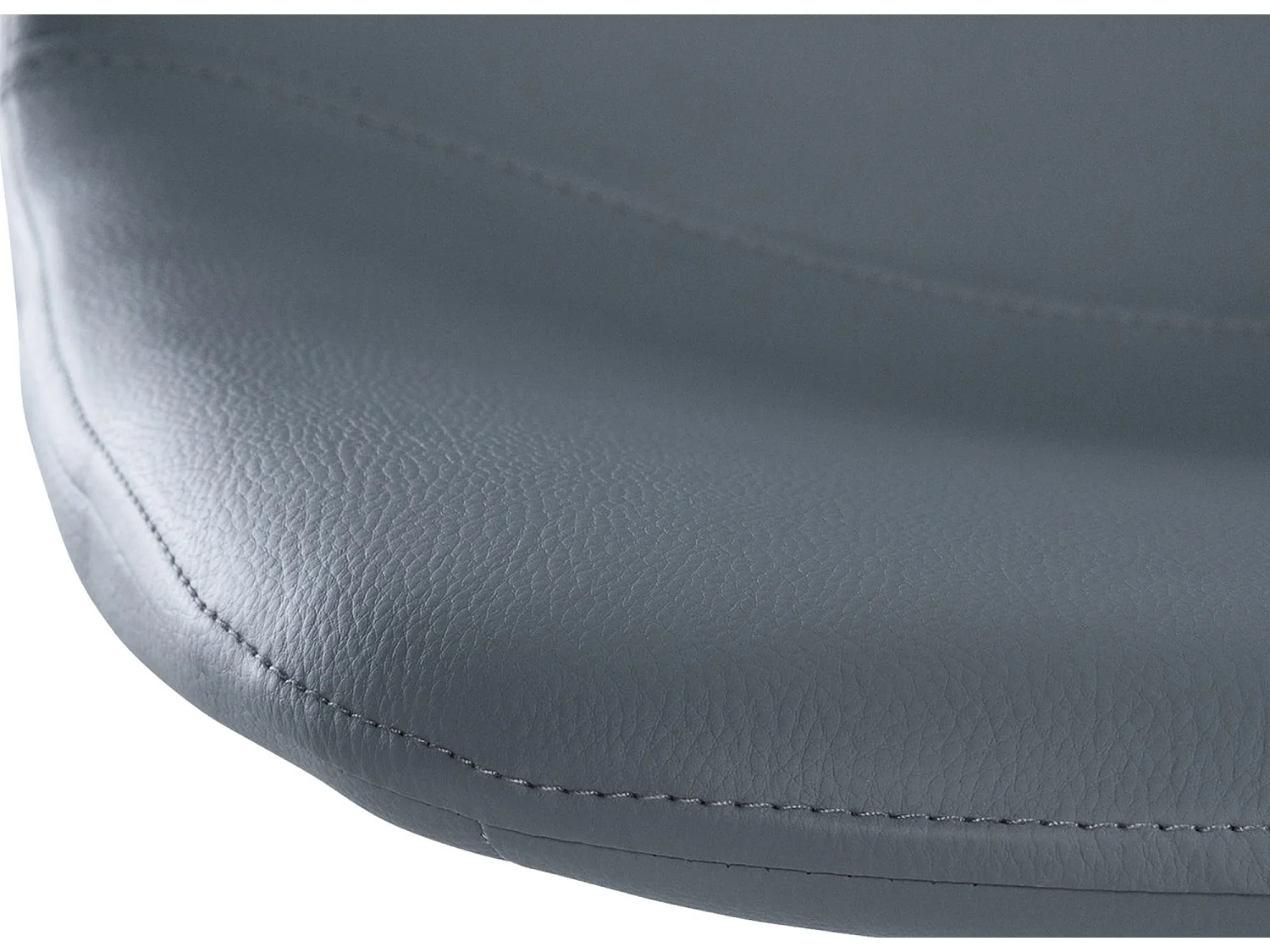 Barhocker - Kunstleder & Metall - grau - Divo