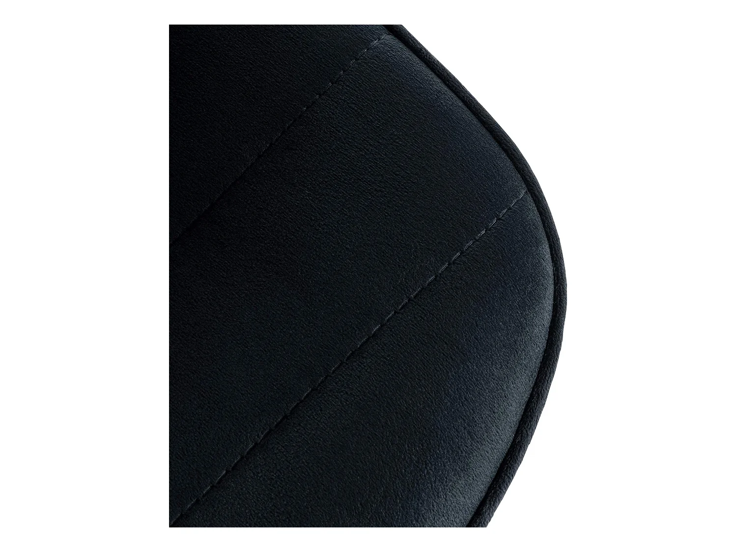 Barhocker - Samt & Metall - schwarz - Lex