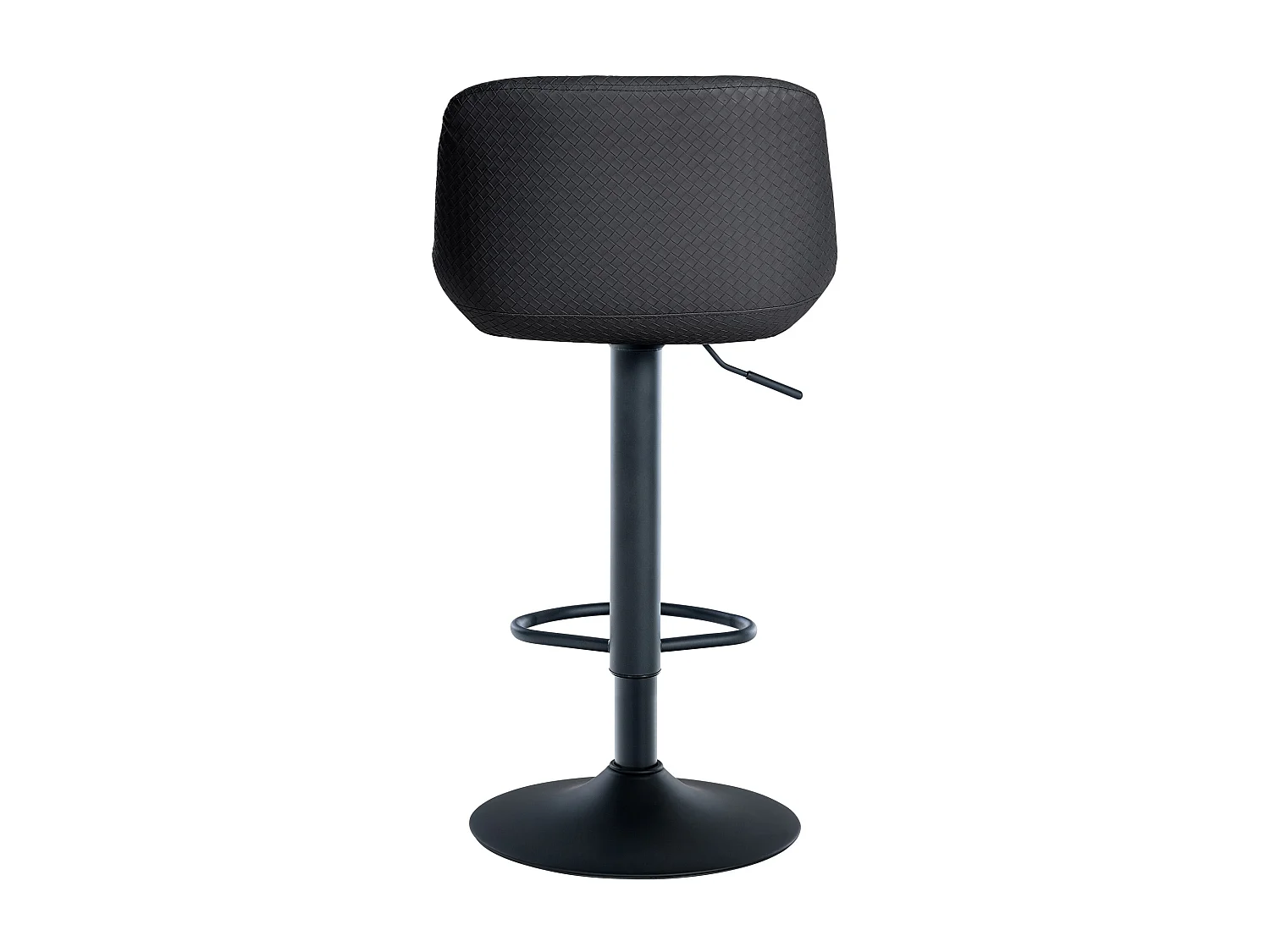 Tabouret de bar - Similicuir - Noir - Loft