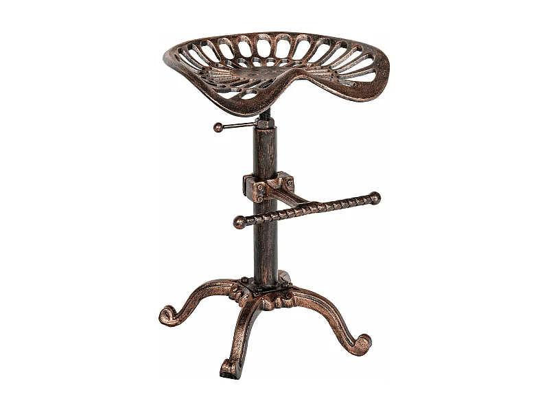 Barhocker - Metall - bronze - Butch