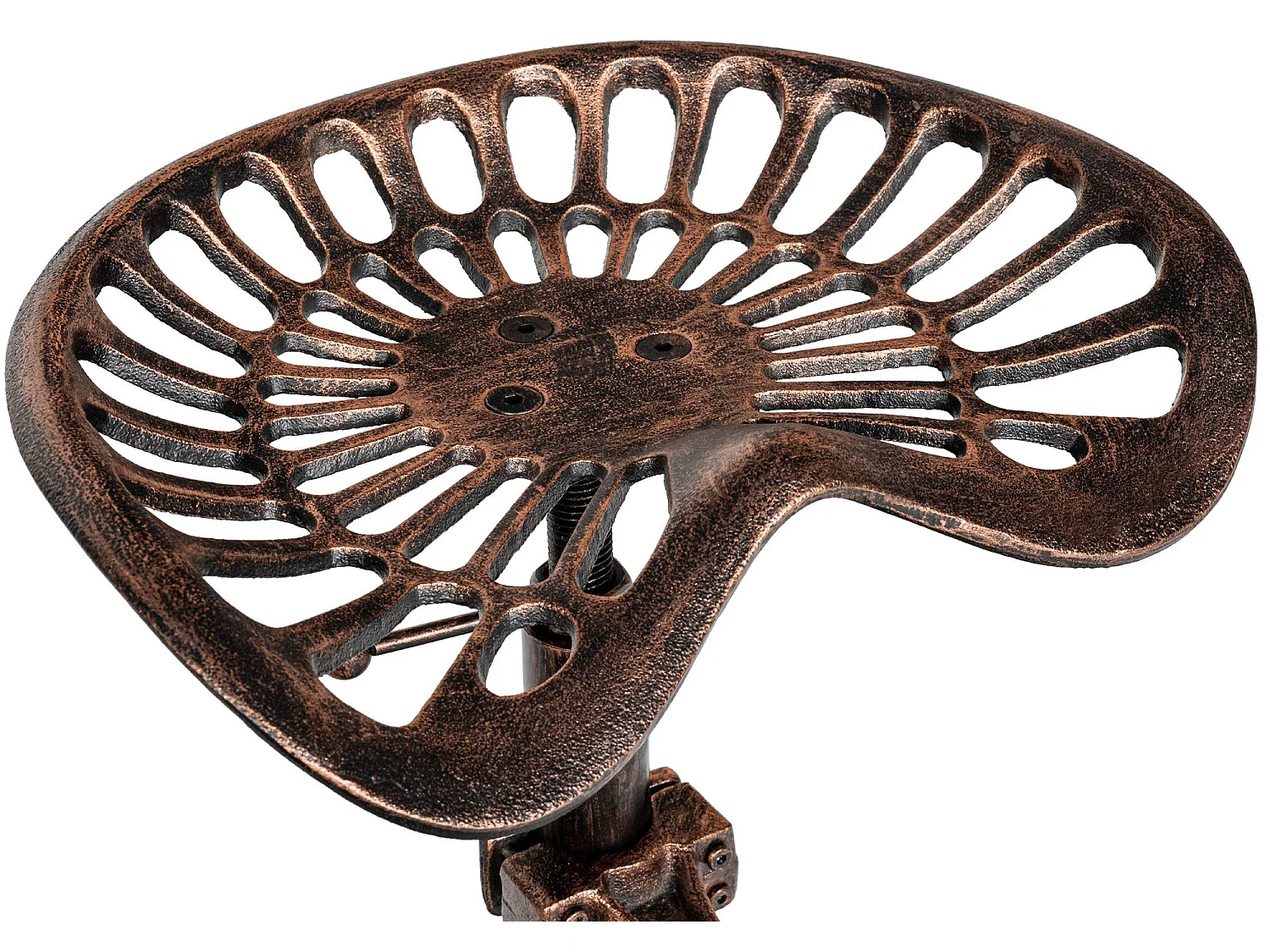 Barhocker - Metall & schwarz - bronze - Butch