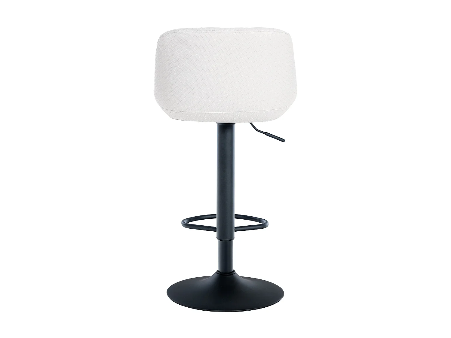 Set van 2  Barkruk - Kunstleer - wit - Loft