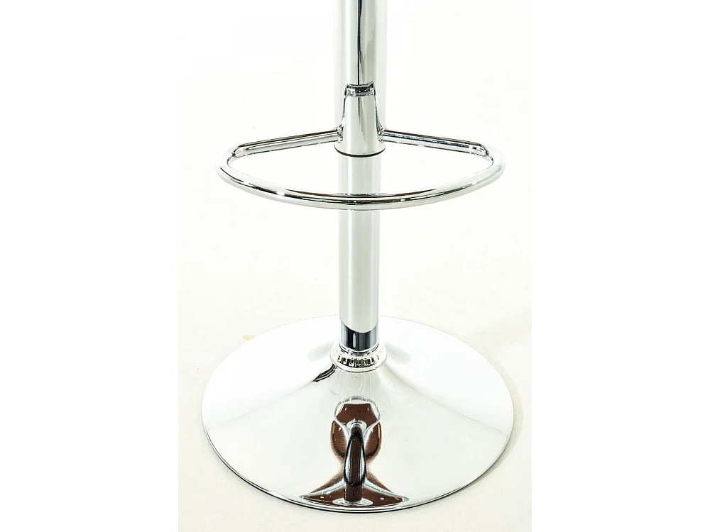 Lot de 2  Tabouret de bar - Similicuir - Noyer / Blanc - Kingston