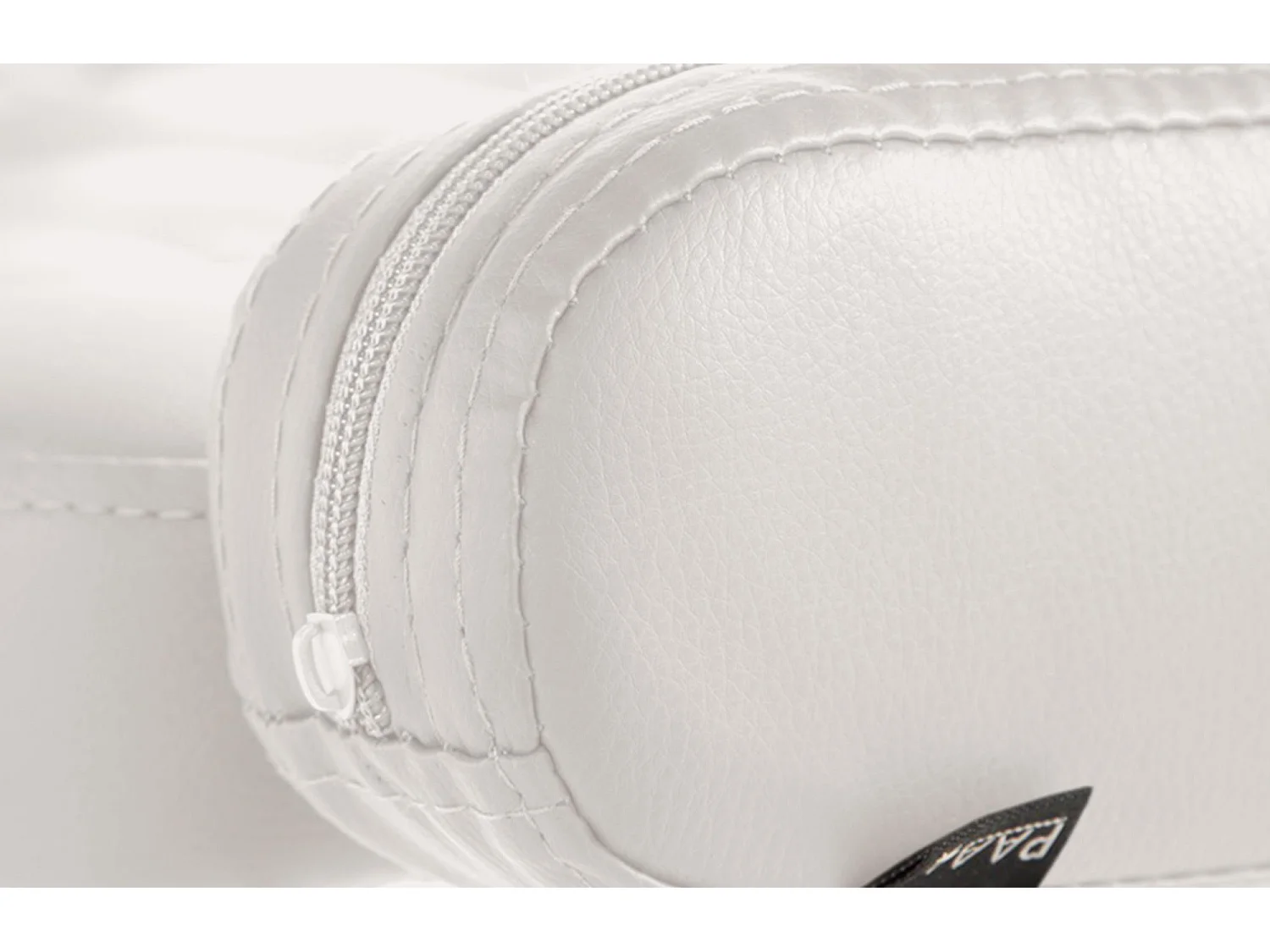 Tabouret de bar - Similicuir & Métal - Blanc - Dublin