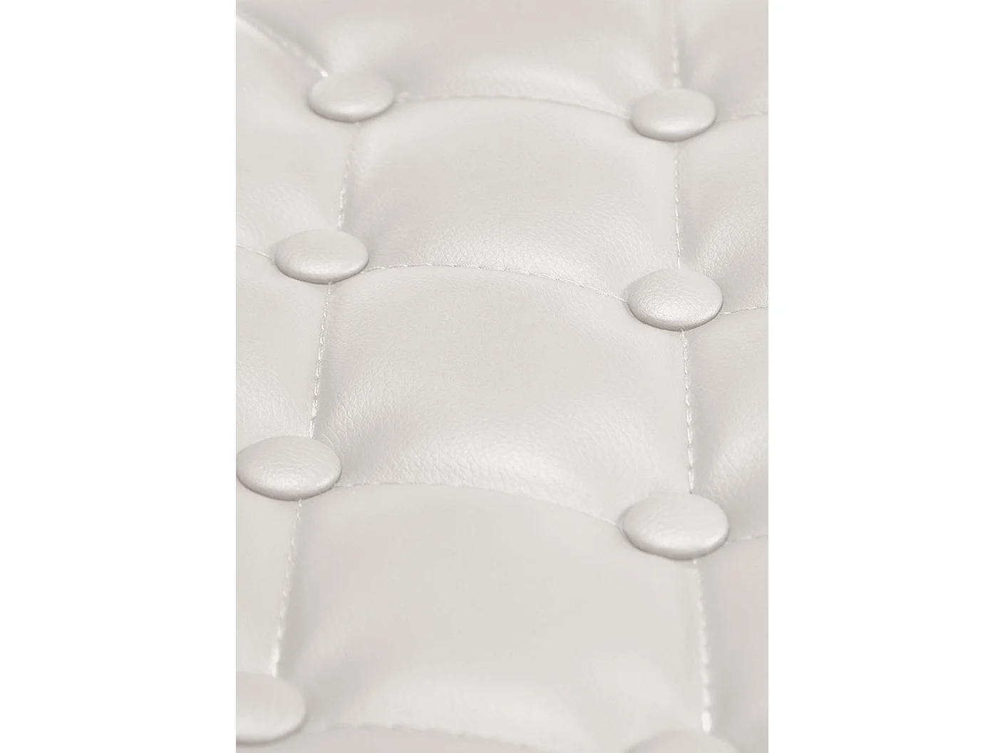 Barkruk - Kunstleer & Metaal - wit - Dublin